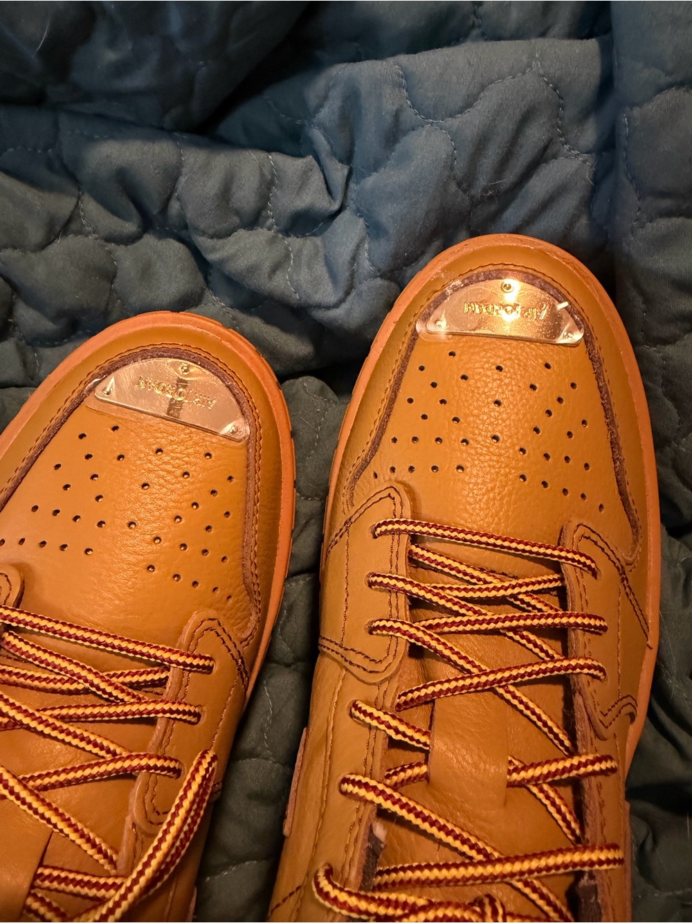 Nike Air Jordan One Brooklyn Low Sneakers - Picture 4 of 6